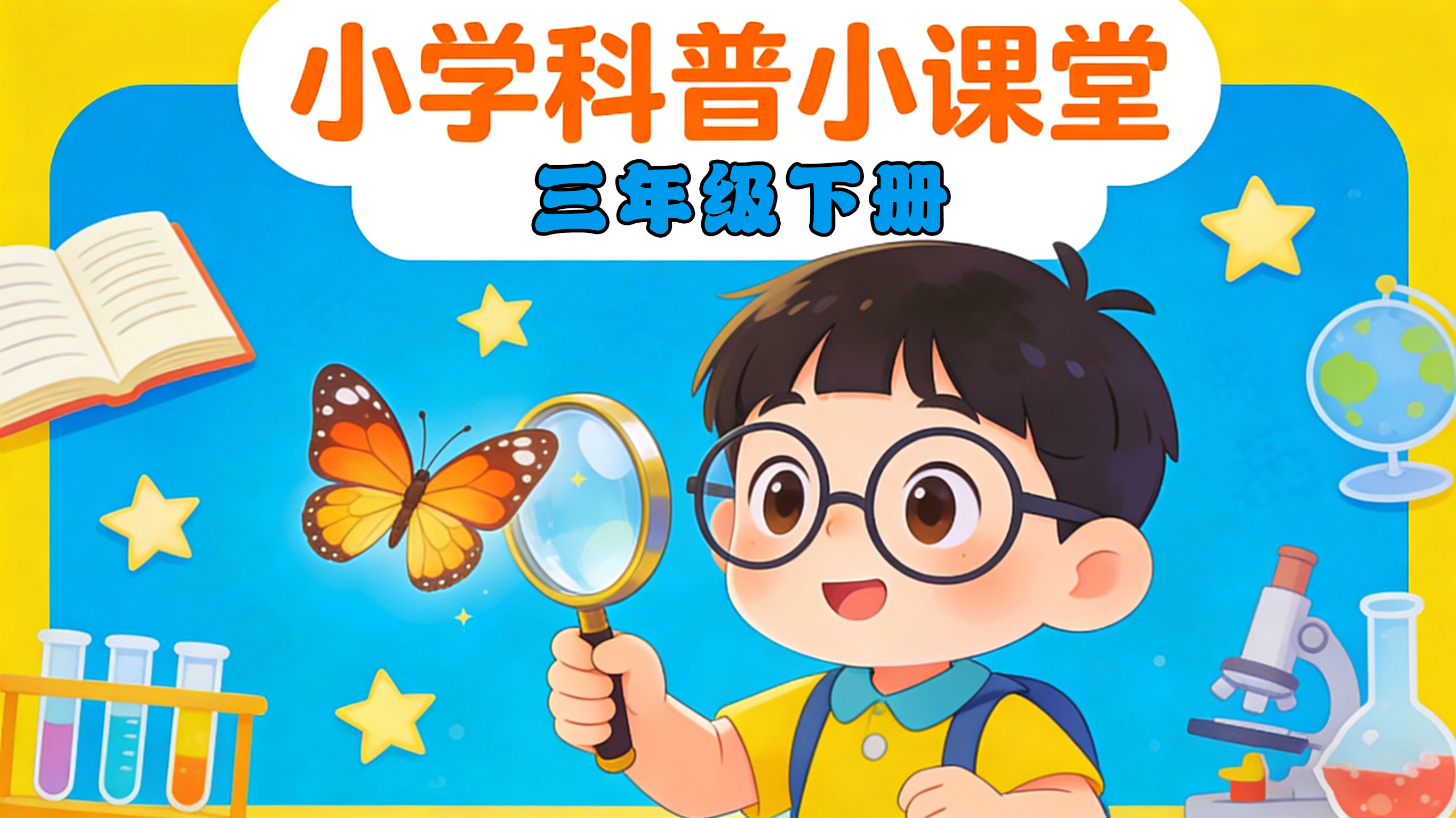 【科普】小学三年级下册科普动画完整版免费下载