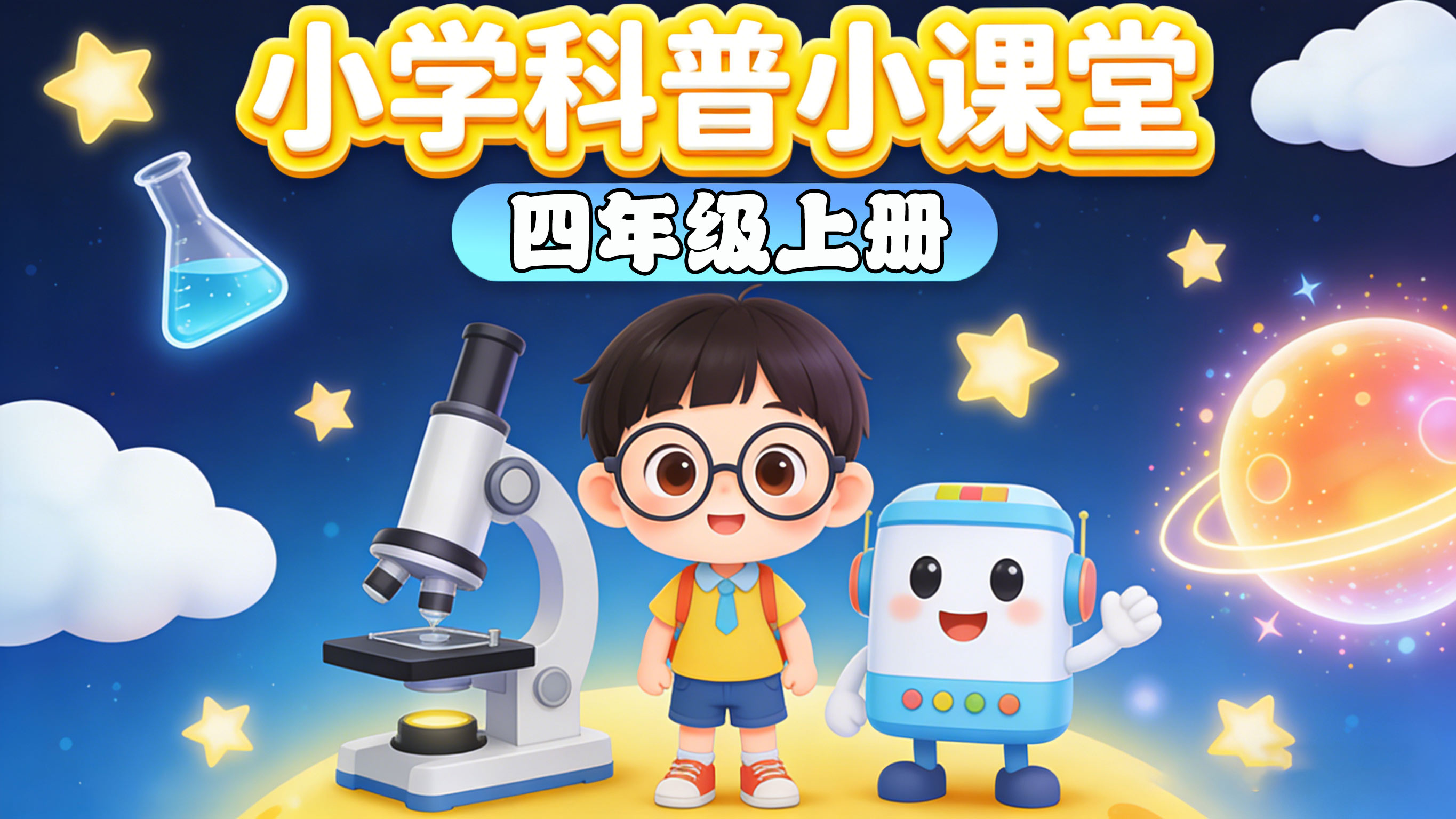 【科普】小学四年级上册科普动画完整版免费下载